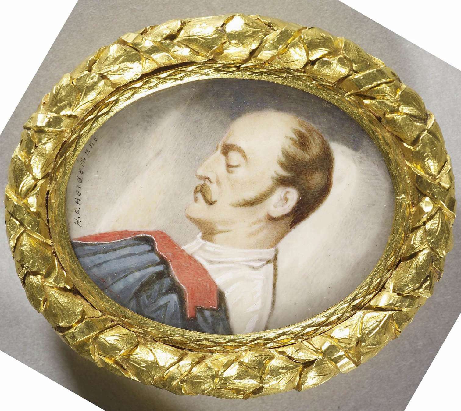 Николай 1 на смертном одре - рисунок