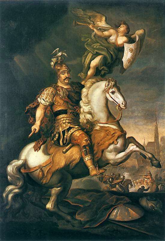 Ян Собеский на коне - картина